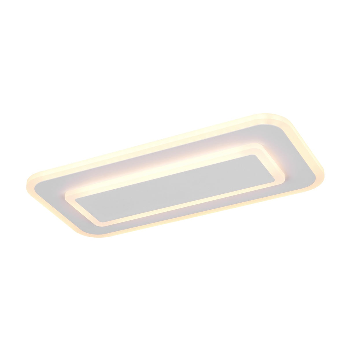Riva LED Linear 40cm Ceiling Light – Matt White
