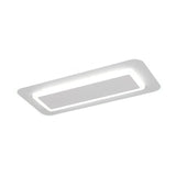Riva LED Linear 40cm Ceiling Light – Matt White