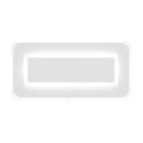 Riva LED Linear 40cm Ceiling Light – Matt White