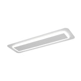 Riva LED Linear 60cm Ceiling Light – Matt White