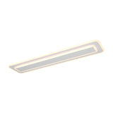 Riva LED Linear 90cm Ceiling Light – Matt White