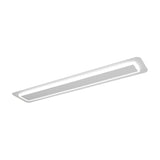 Riva LED Linear 90cm Ceiling Light – Matt White