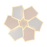 Zaya 7 Light LED Remote Control Chandelier – Coffee