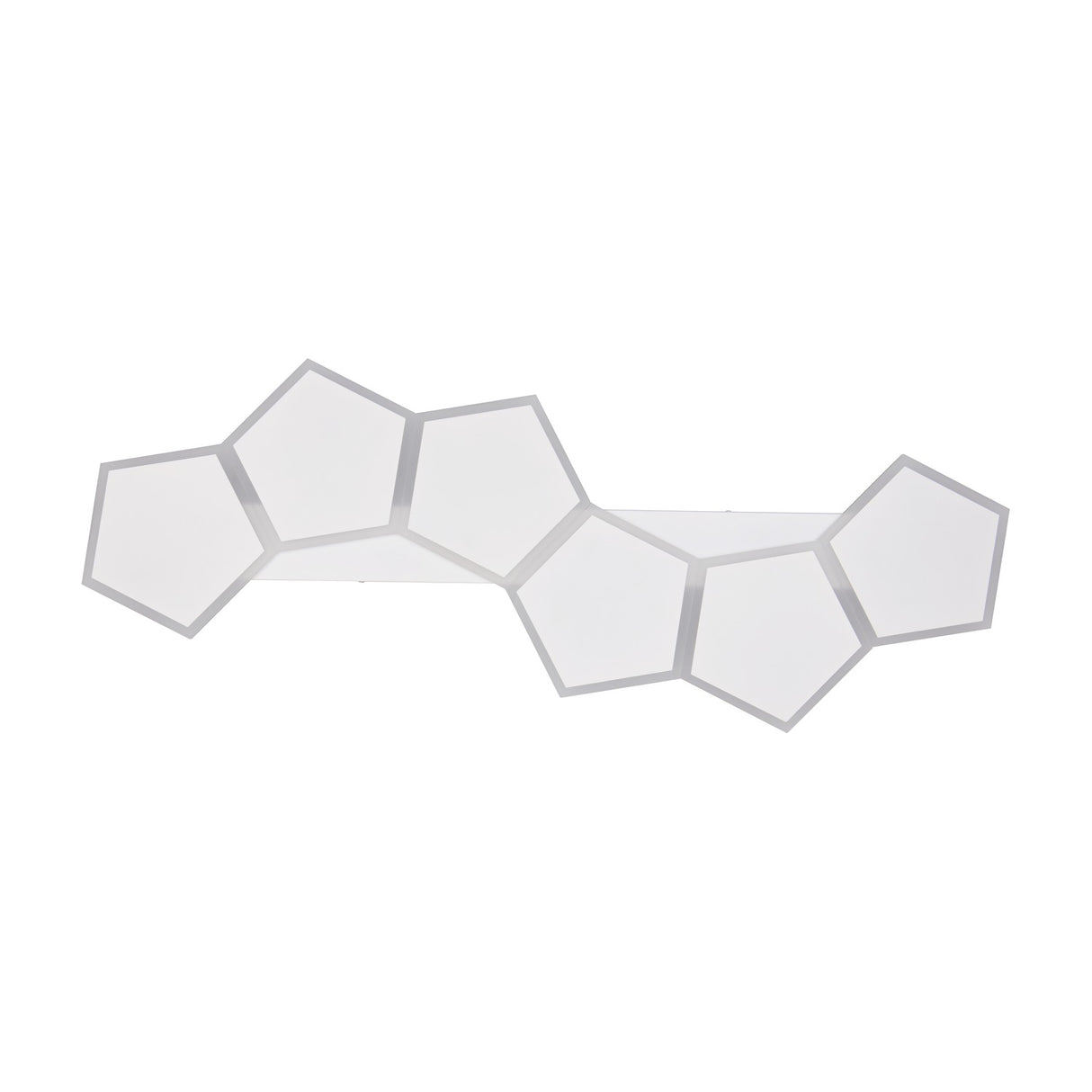 Zaya 6 Light LED Linear Chandelier – Matt White