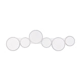 Ovela 6 Light LED Remote Control Chandelier – Matt White