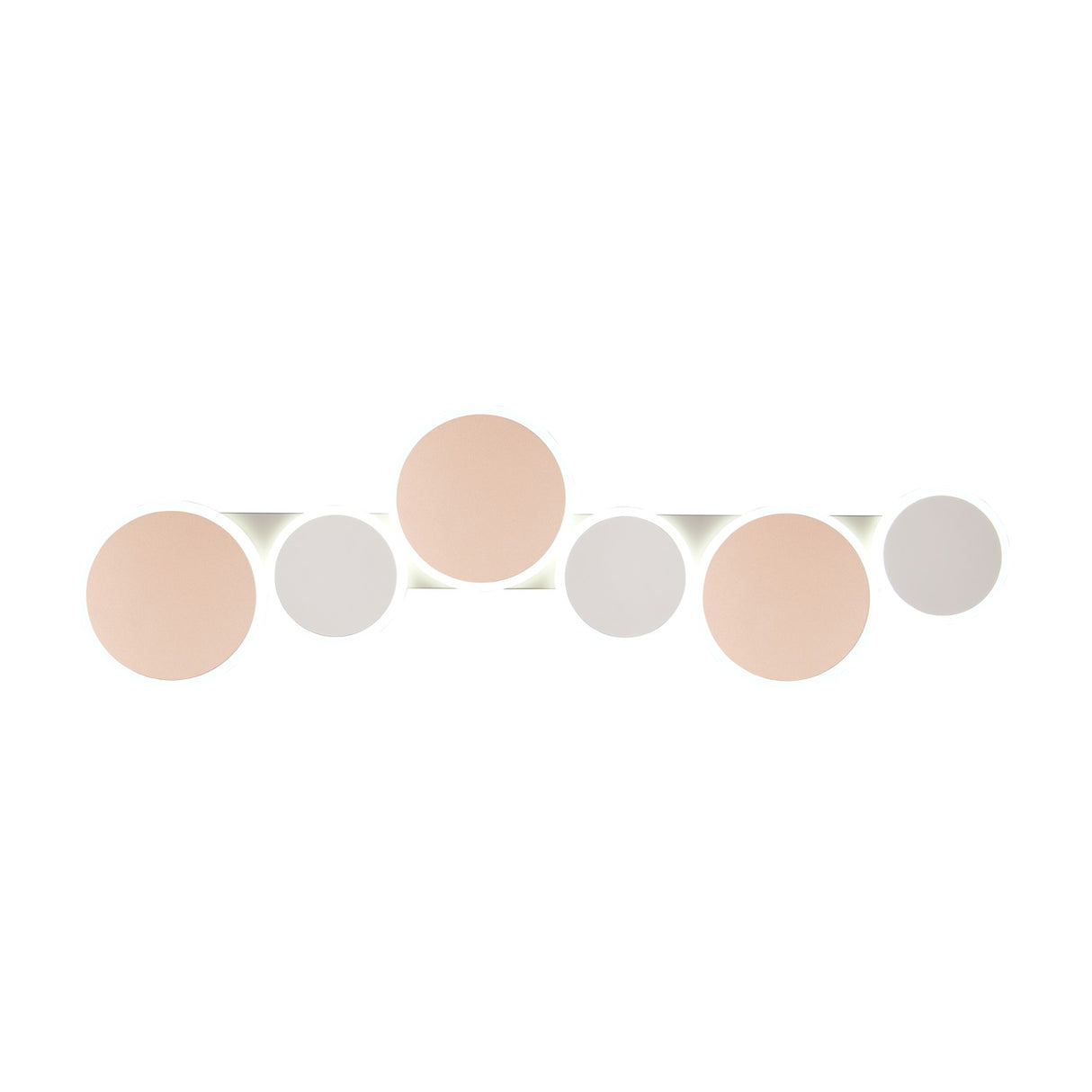 Ovela 6 Light LED Remote Control Linear Chandelier – Coffee