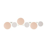 Ovela 6 Light LED Remote Control Linear Chandelier – Coffee