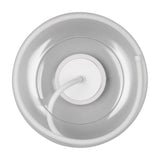 Tarsia LED Glass Ceiling Light – Matt White
