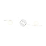 Napoli 2 Light LED Glass Ceiling Light – Matt White