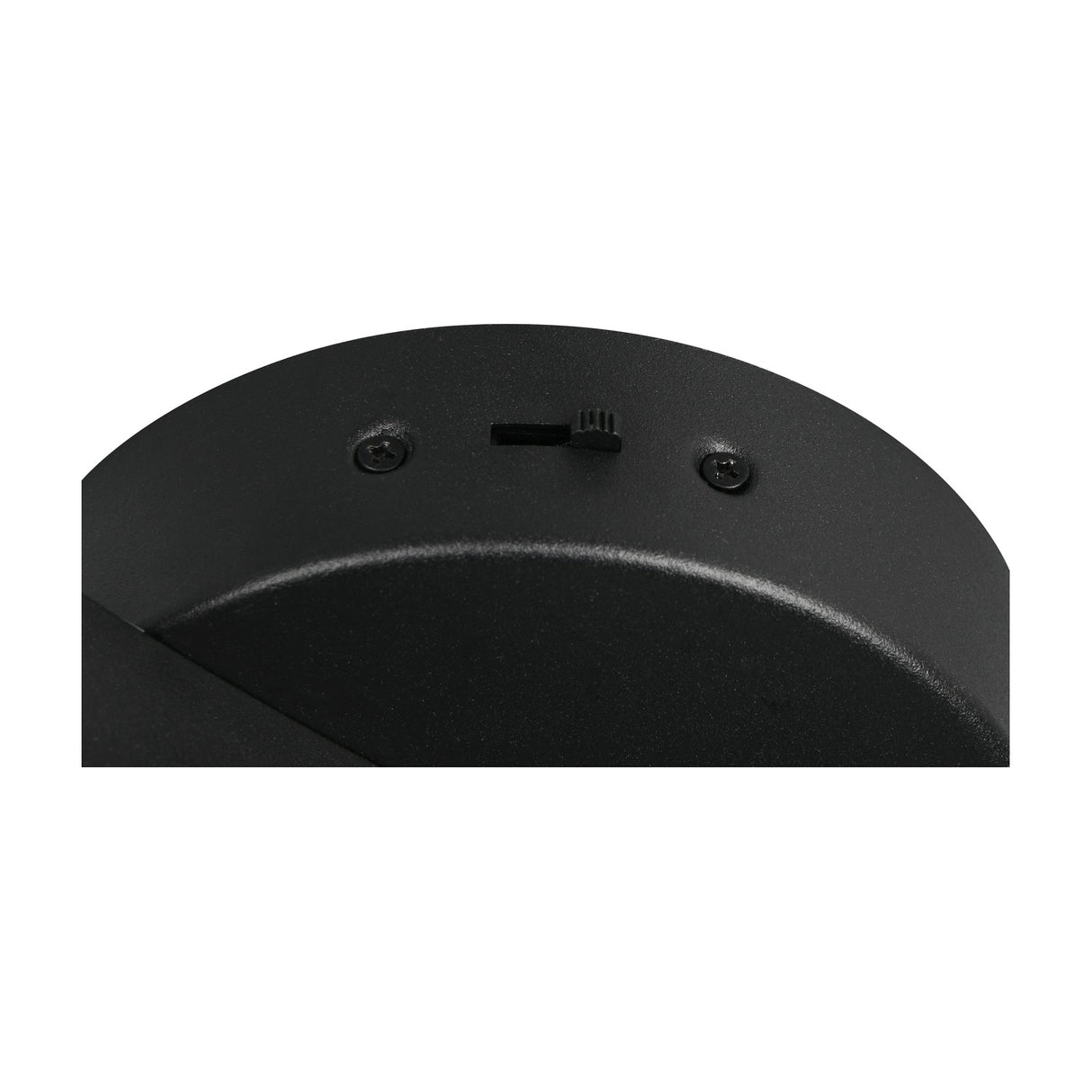Napoli 2 Light LED Glass Ceiling Light – Matt Black