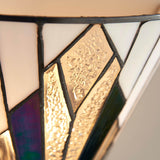 Larkbury Tiffany Wall Light - Black