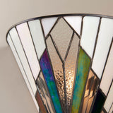 Larkbury Tiffany Wall Light - Black
