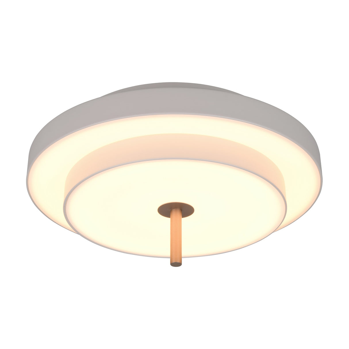 Keaton LED Round Ceiling Light – Warm Grey