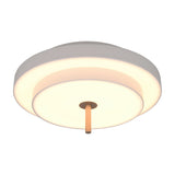 Keaton LED Round Ceiling Light – Warm Grey