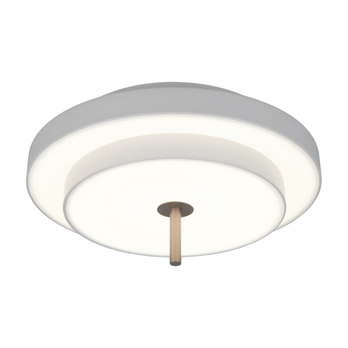 Keaton LED Round Ceiling Light – Warm Grey