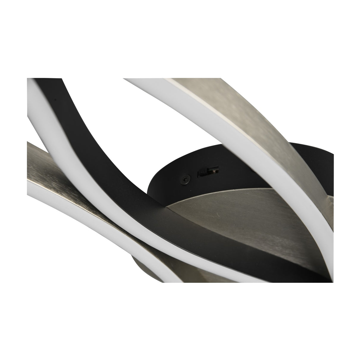 Blaze 2 Light LED Linear Ceiling Light – Brushed Aluminium