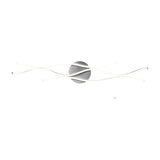 Blaze 2 Light LED Linear Ceiling Light – Brushed Aluminium