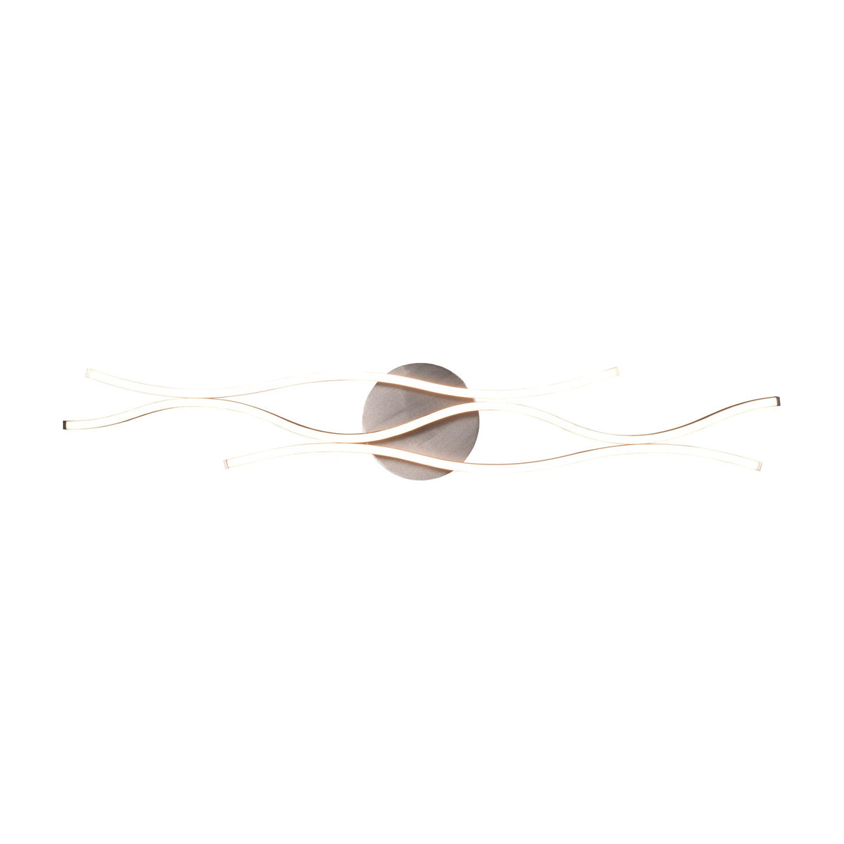 Blaze 2 Light LED Linear Ceiling Light – Brushed Aluminium