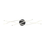 Blaze 2 Light LED Linear Ceiling Light – Satin Brass