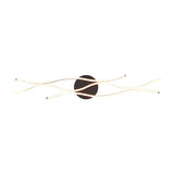 Blaze 2 Light LED Linear Ceiling Light – Satin Brass