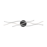 Blaze 2 Light LED Linear Ceiling Light – Satin Brass