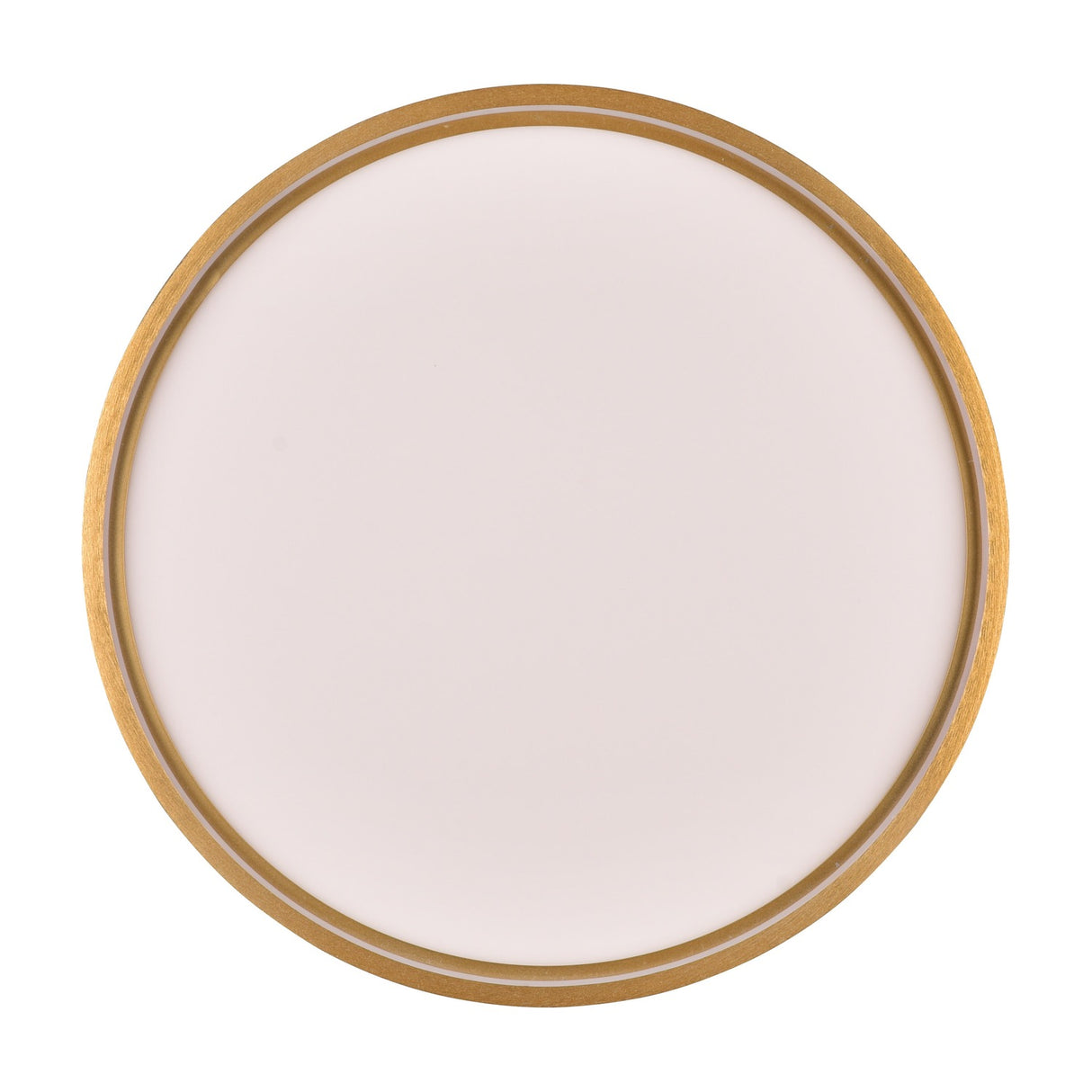 Doha LED Round Ceiling Light – Satin Brass