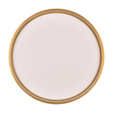 Doha LED Round Ceiling Light – Satin Brass