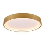 Doha LED Round Ceiling Light – Satin Brass