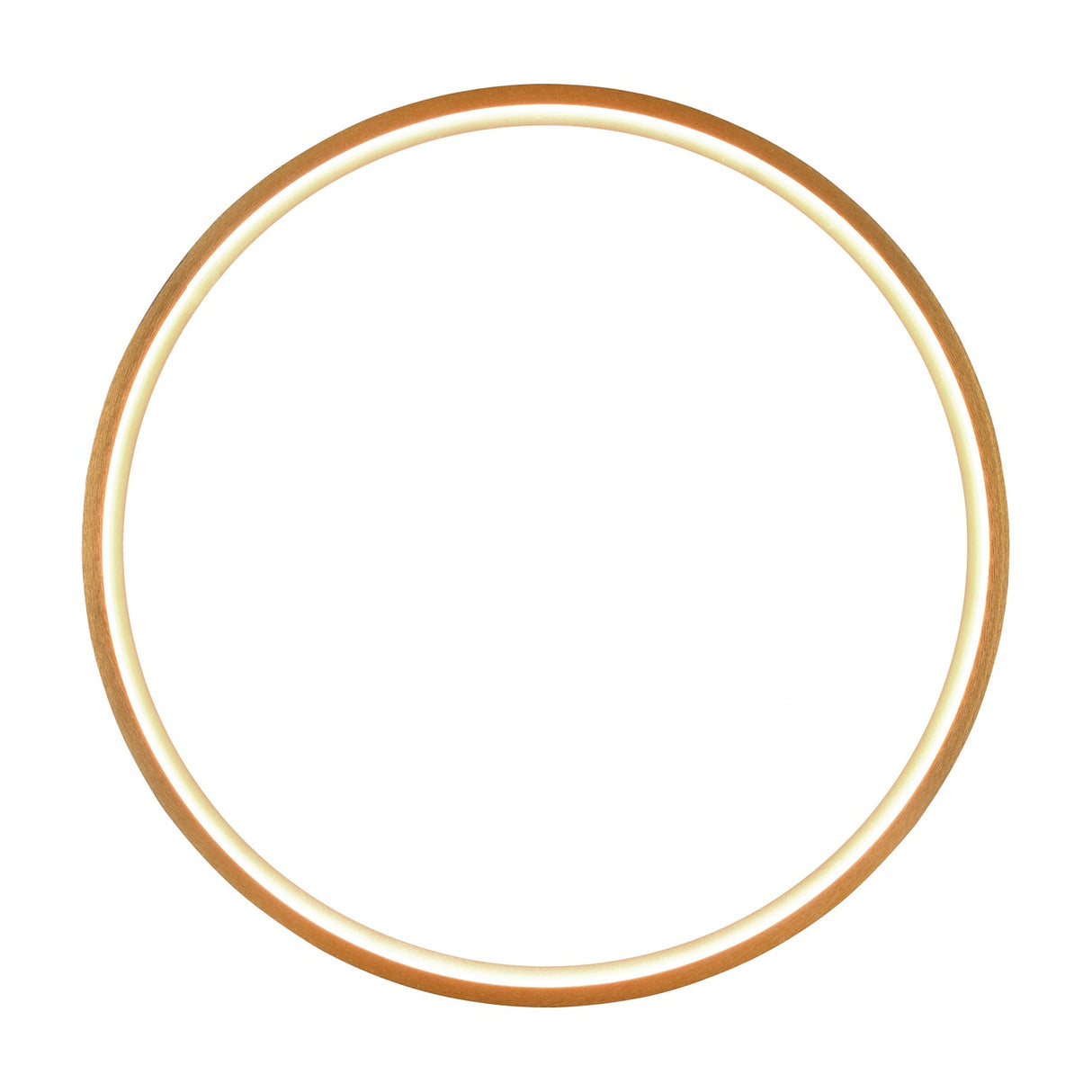 Doha LED Round Ceiling Light – Satin Brass