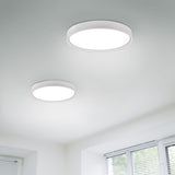 Doha LED Circular Ceiling Light – Matt White