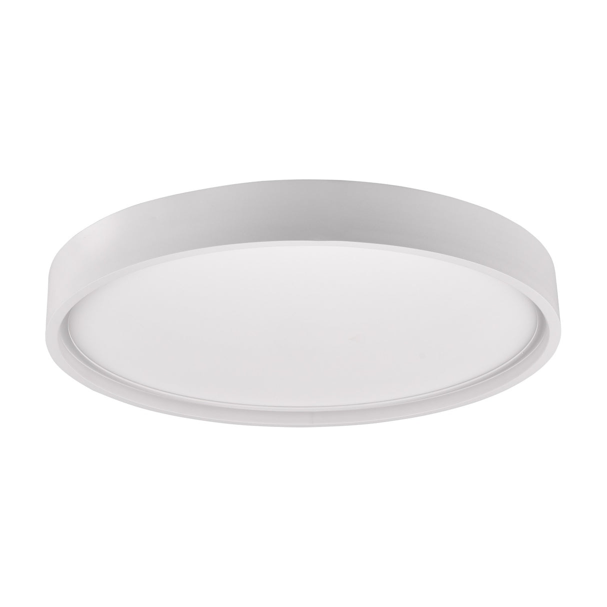 Doha LED Circular Ceiling Light – Matt White