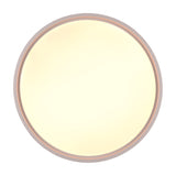 Doha LED Circular Ceiling Light – Matt White