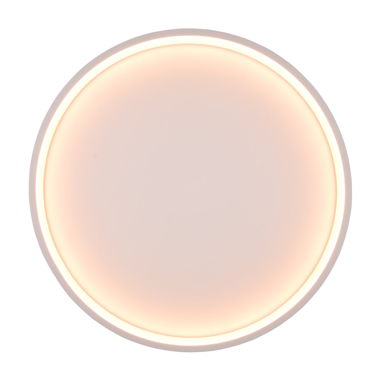Doha LED Circular Ceiling Light – Matt White