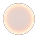 Doha LED Circular Ceiling Light – Matt White