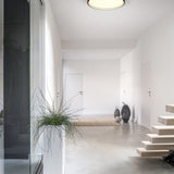 Doha LED Round Ceiling Light – Matt Black