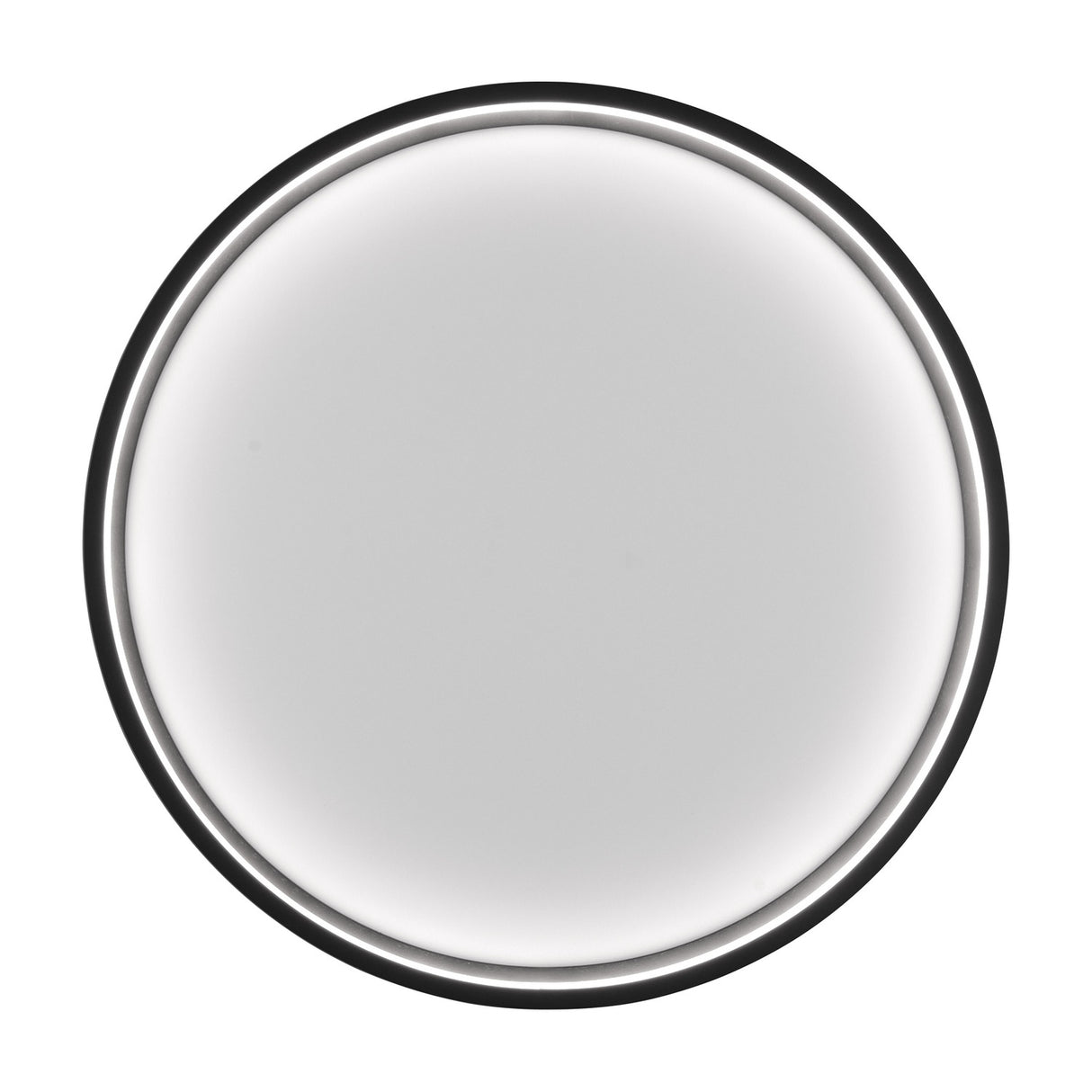 Doha LED Round Ceiling Light – Matt Black