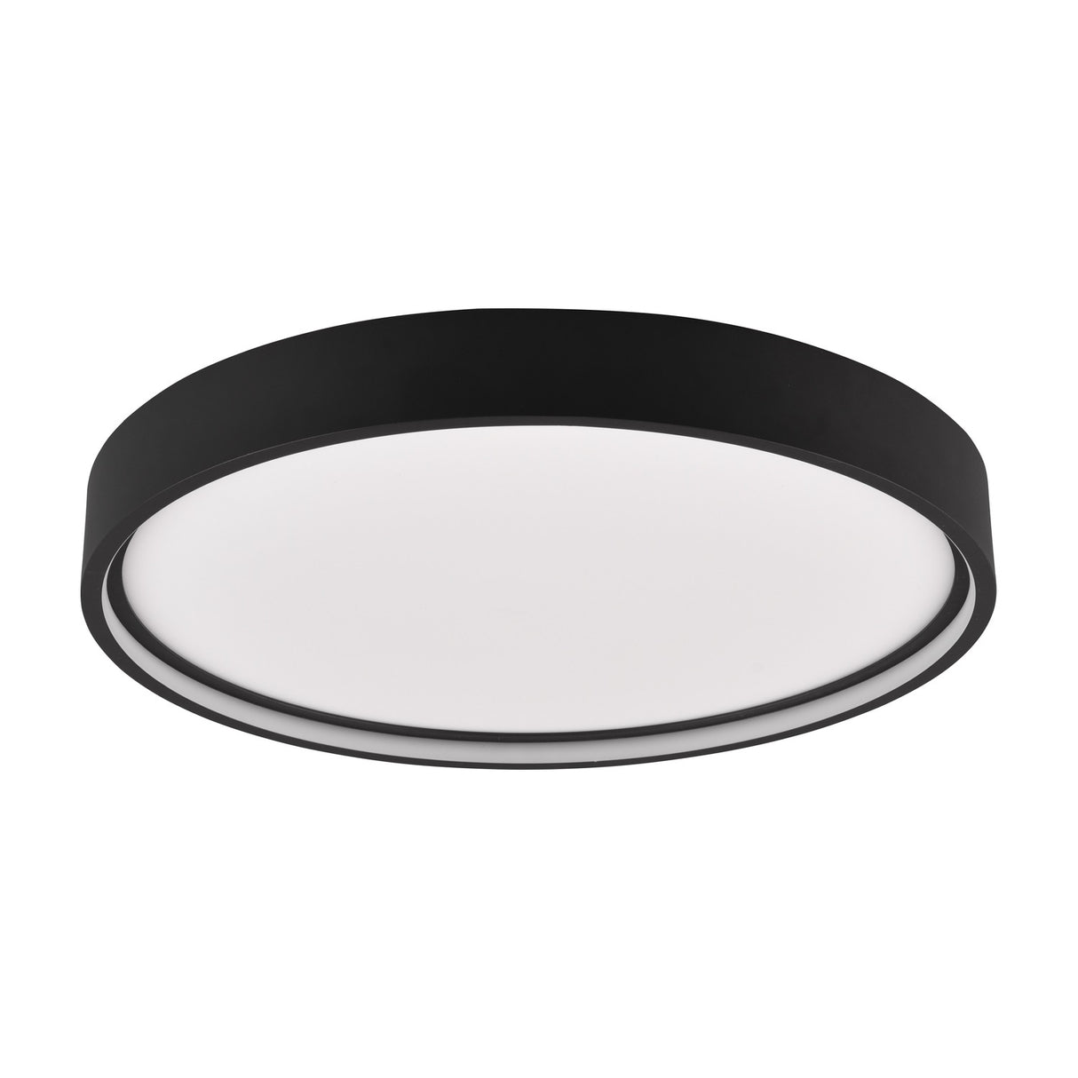 Doha LED Round Ceiling Light – Matt Black