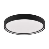 Doha LED Round Ceiling Light – Matt Black
