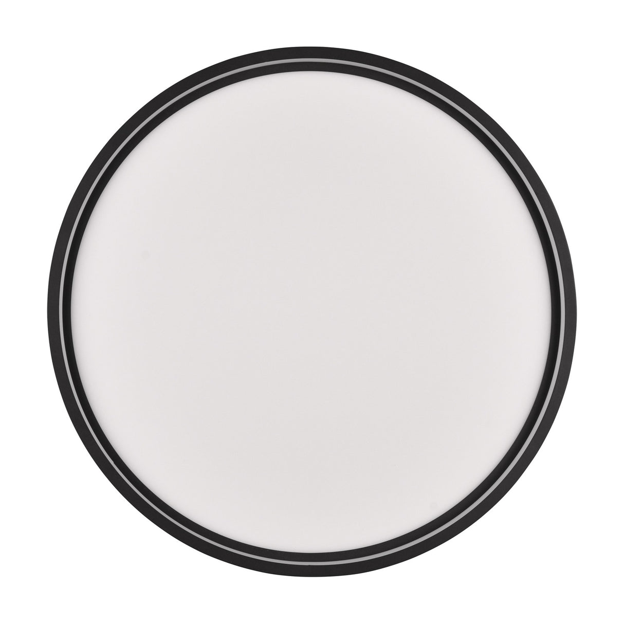 Doha LED Round Ceiling Light – Matt Black