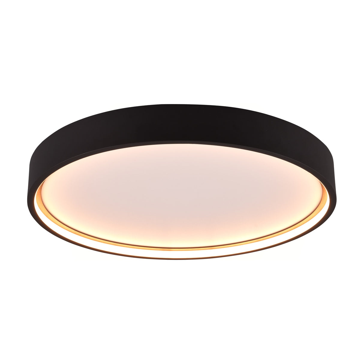 Doha LED Round Ceiling Light – Matt Black