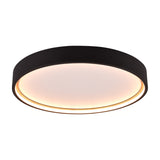 Doha LED Round Ceiling Light – Matt Black
