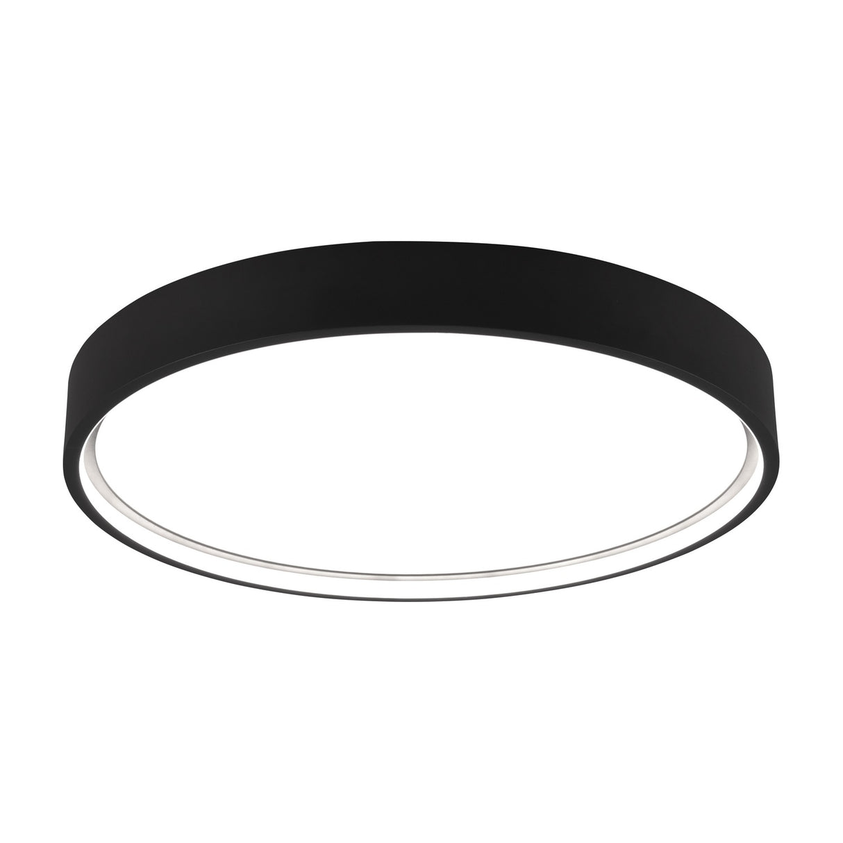 Doha LED Round Ceiling Light – Matt Black
