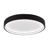 Doha LED Round Ceiling Light – Matt Black