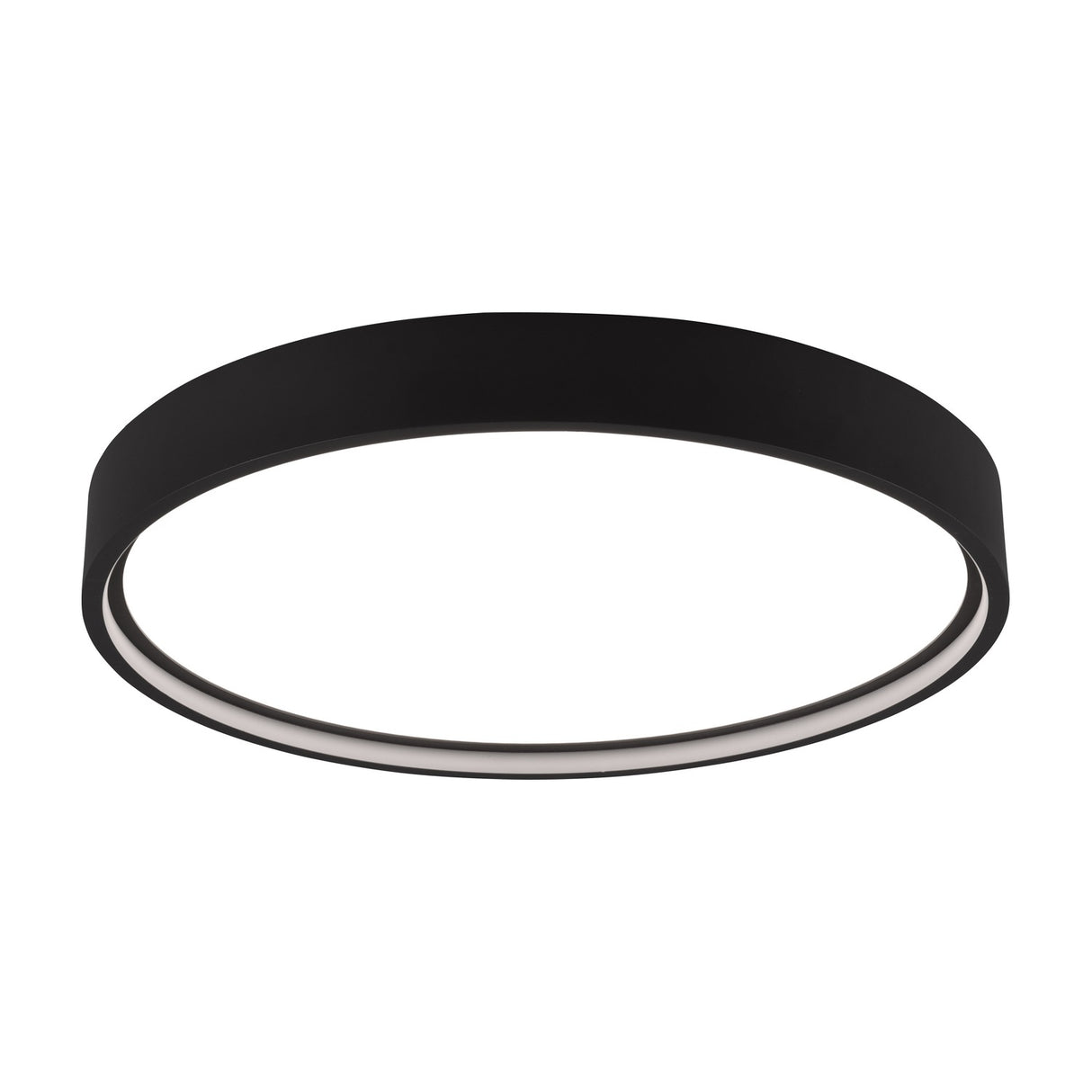 Doha LED Round Ceiling Light – Matt Black