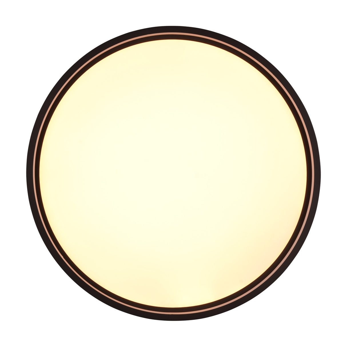 Doha LED Round Ceiling Light – Matt Black