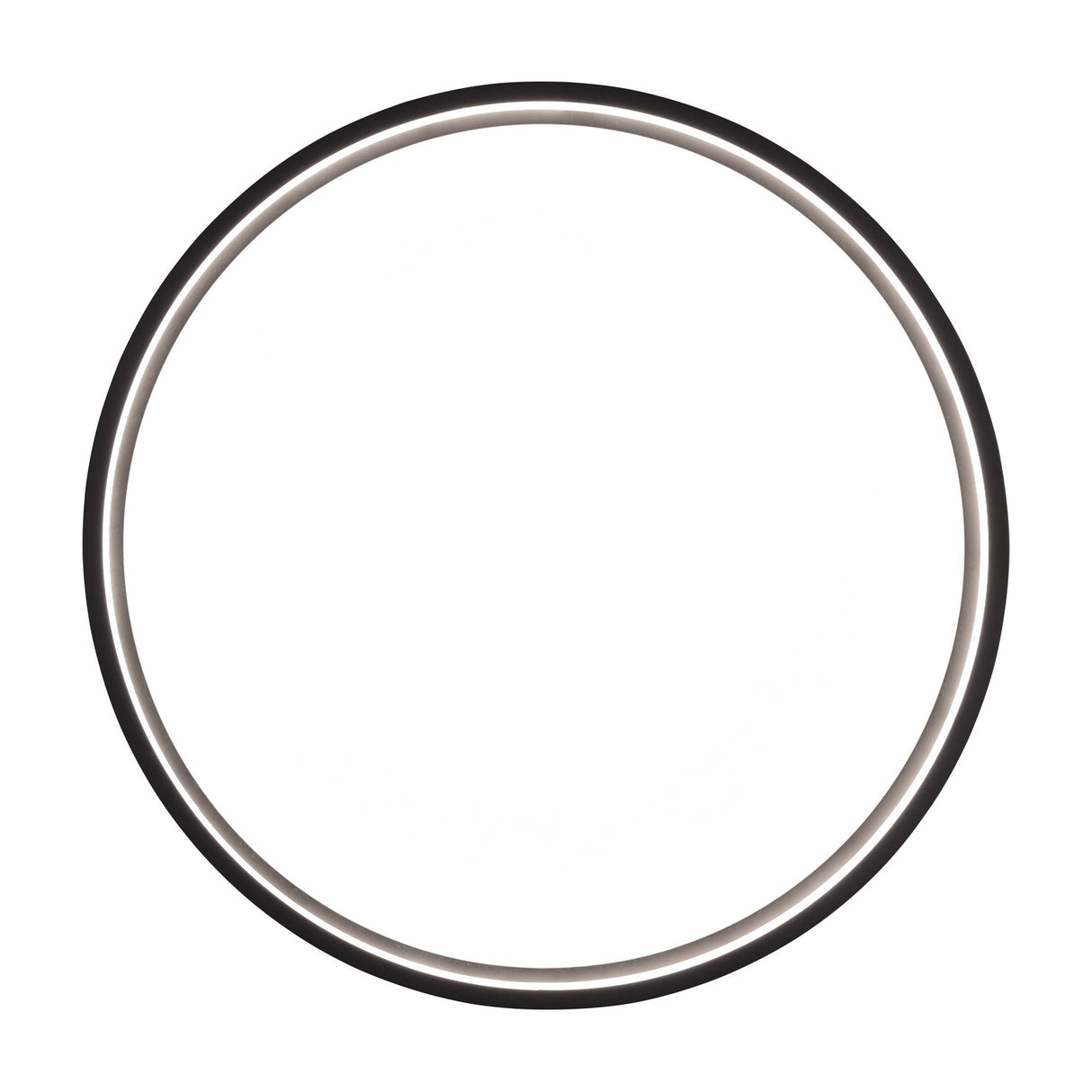 Doha LED Round Ceiling Light – Matt Black
