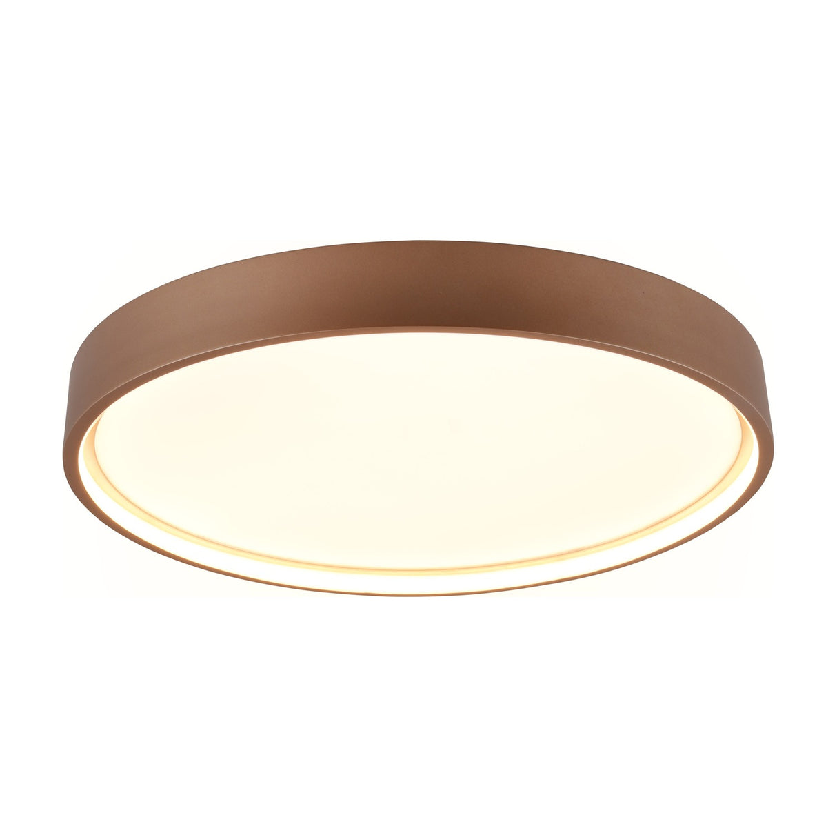 Doha LED Circular Ceiling Light – Coffee