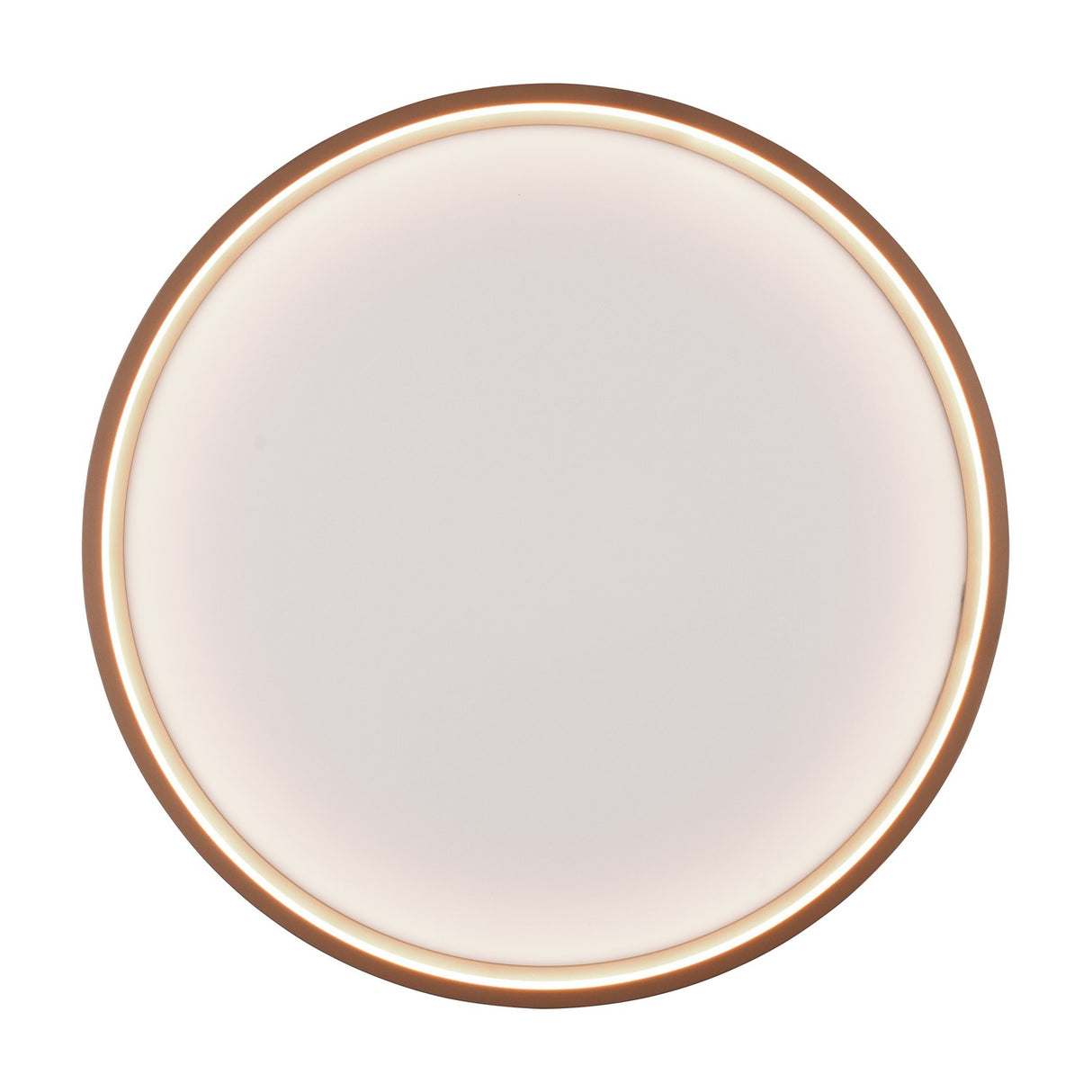 Doha LED Circular Ceiling Light – Coffee