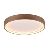 Doha LED Circular Ceiling Light – Coffee