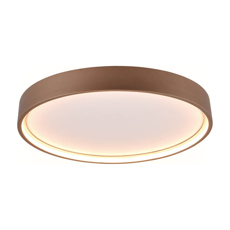 Doha LED Circular Ceiling Light – Coffee